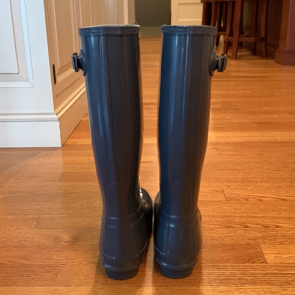 Women’s Hunter Original Tall Glossy Rainboots - Picture 3 of 10